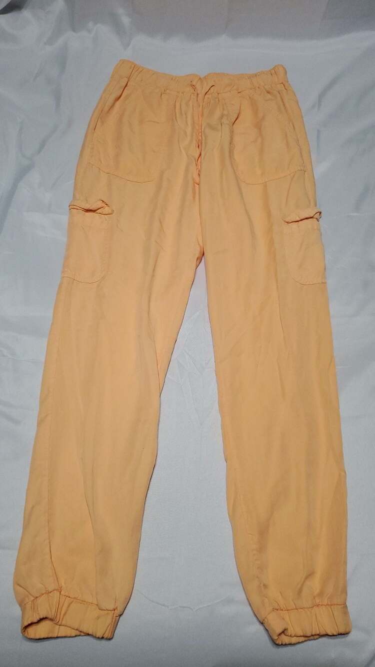 Love Tree 100% Tencel Peach Cargo Joggers Pants